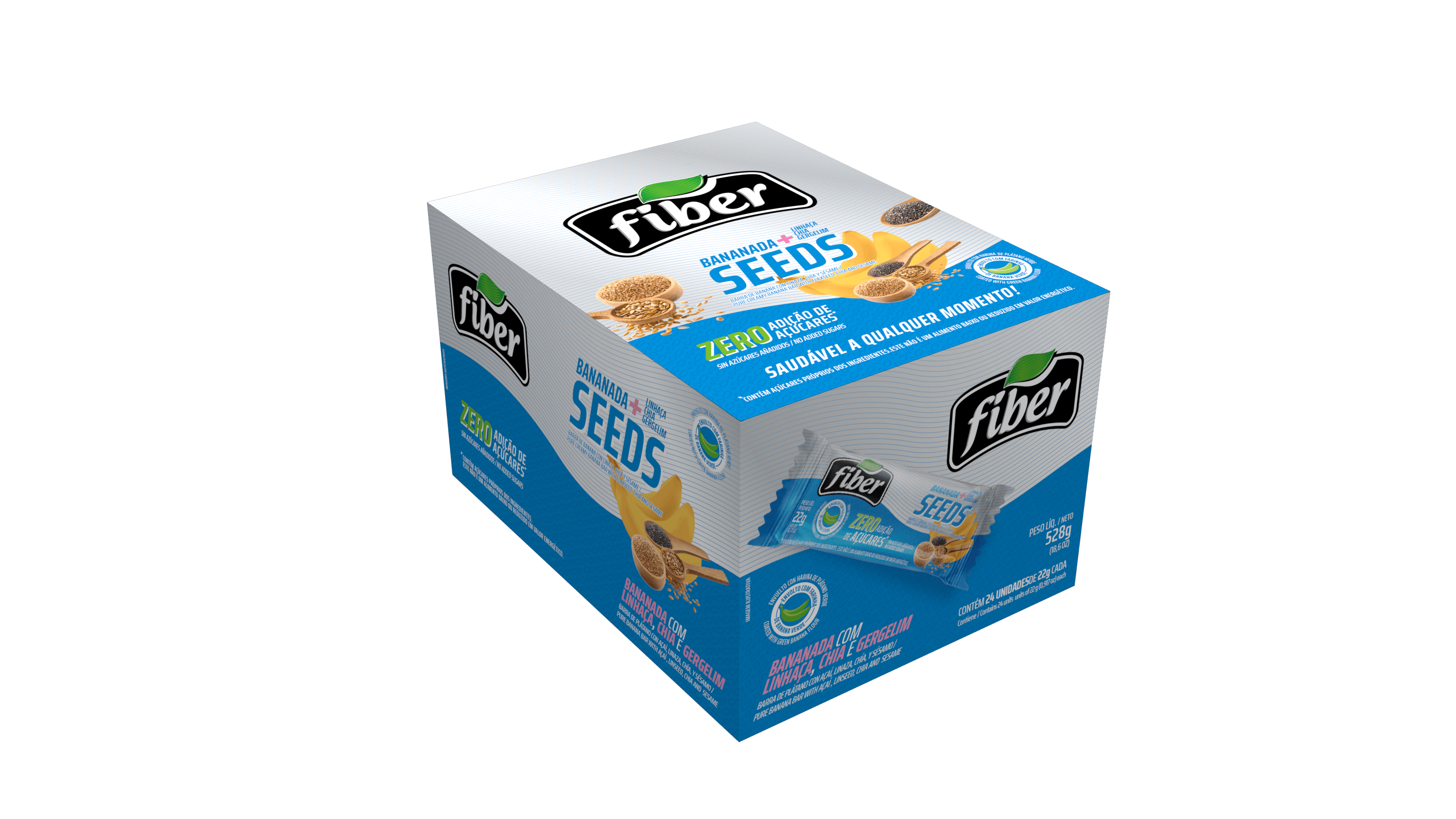 FIBER SEEDS - DISPLAY COM 24 UNIDADES