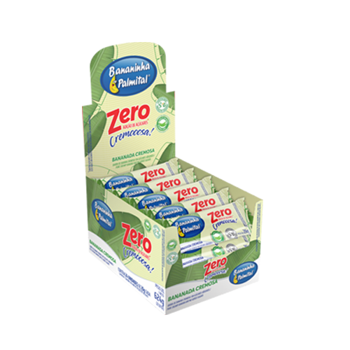 BANANINHA PALMITAL ZERO ADIÇÃO DE AÇÚCARES – DISPLAY COM 24 UND
