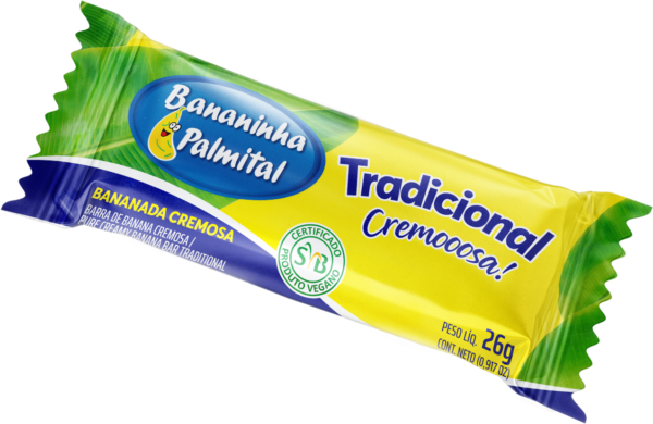 BANANINHA PALMITAL TRADICIONAL – POUCH COM 06 UNIDADES - Imagem 3