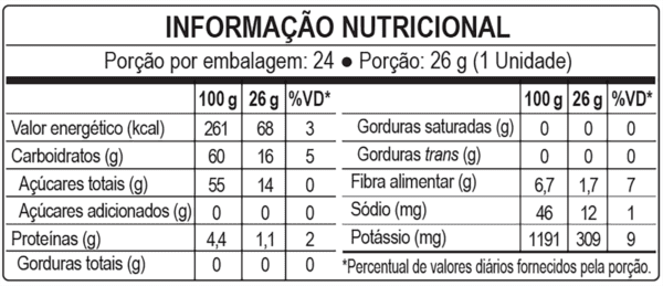 BANANINHA PALMITAL ZERO ADIÇÃO DE AÇÚCARES – DISPLAY COM 24 UND - Imagem 5