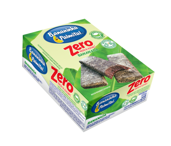BANANINHA PALMITAL ZERO ADIÇÃO DE AÇÚCARES – DISPLAY COM 10 UND DE 16G CADA