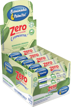 BANANINHA PALMITAL ZERO ADIÇÃO DE AÇÚCARES – DISPLAY COM 24 UND